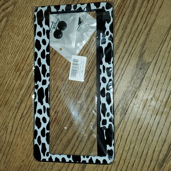 Animal print License plate frame. - Picture 1 of 3